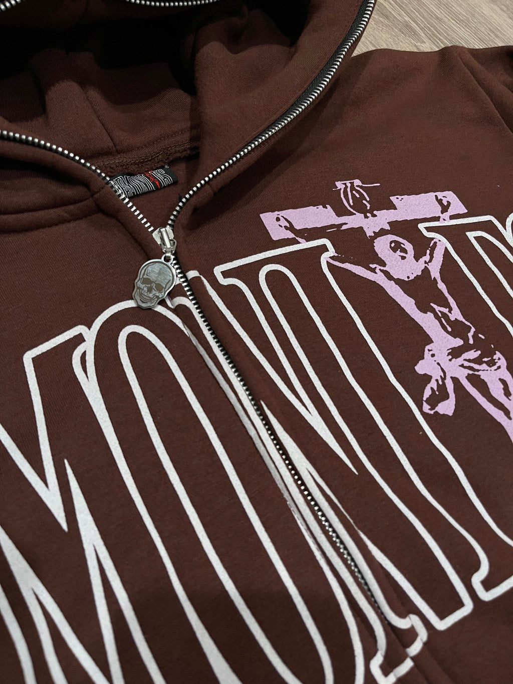 RESURRECTION DAY BROWN FULL ZIP image 1