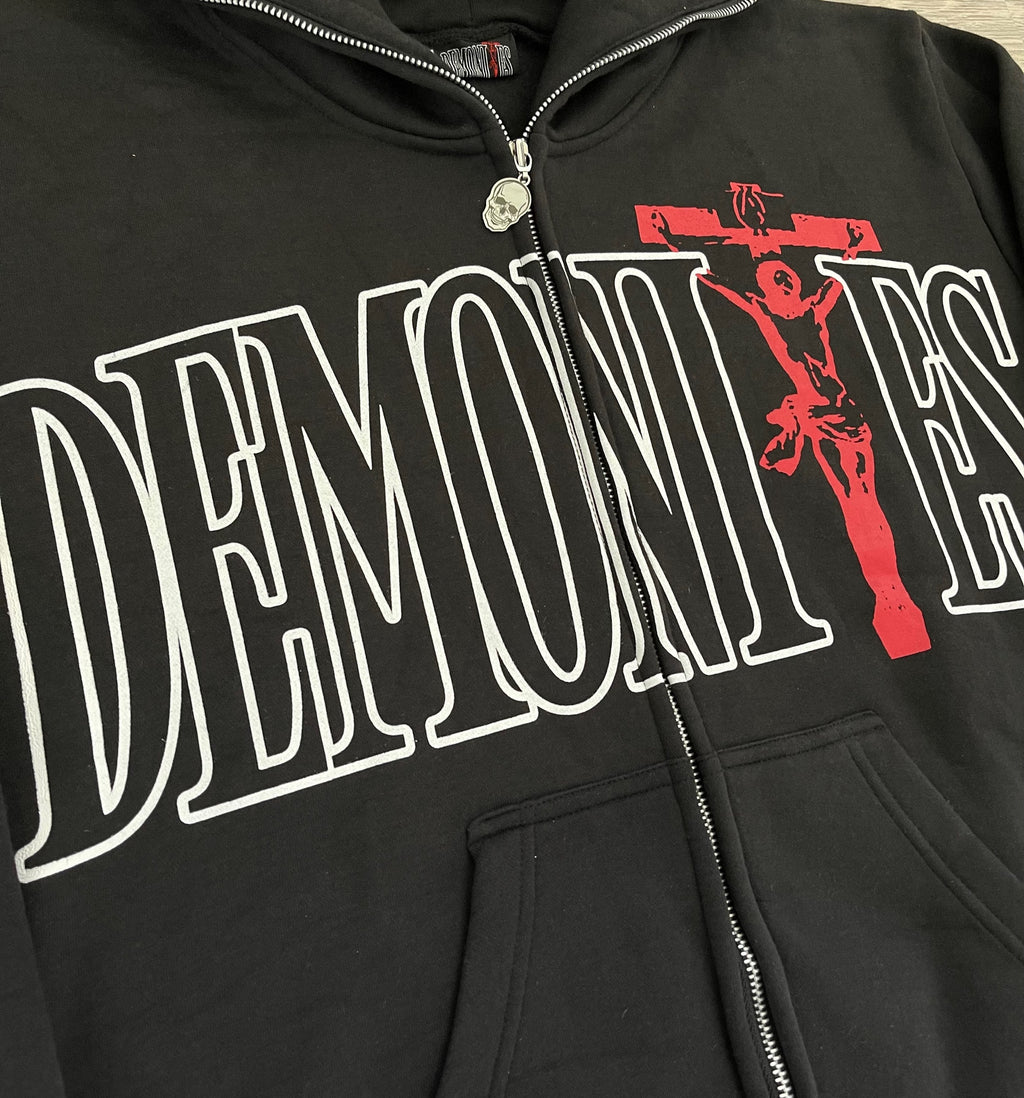 RESURRECTION DAY BLACK FULL ZIP image 1