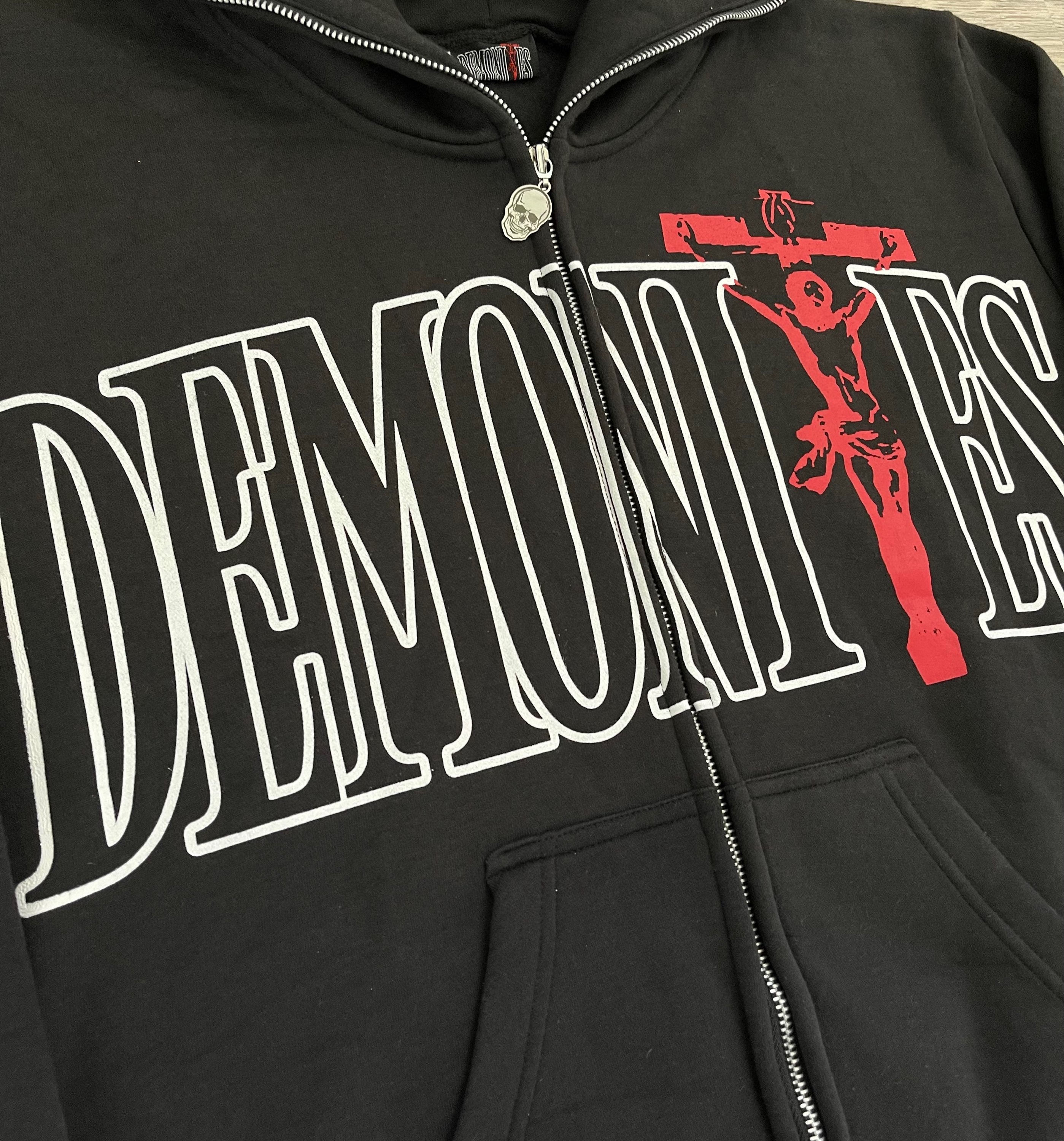 RESURRECTION DAY BLACK FULL ZIP image 1