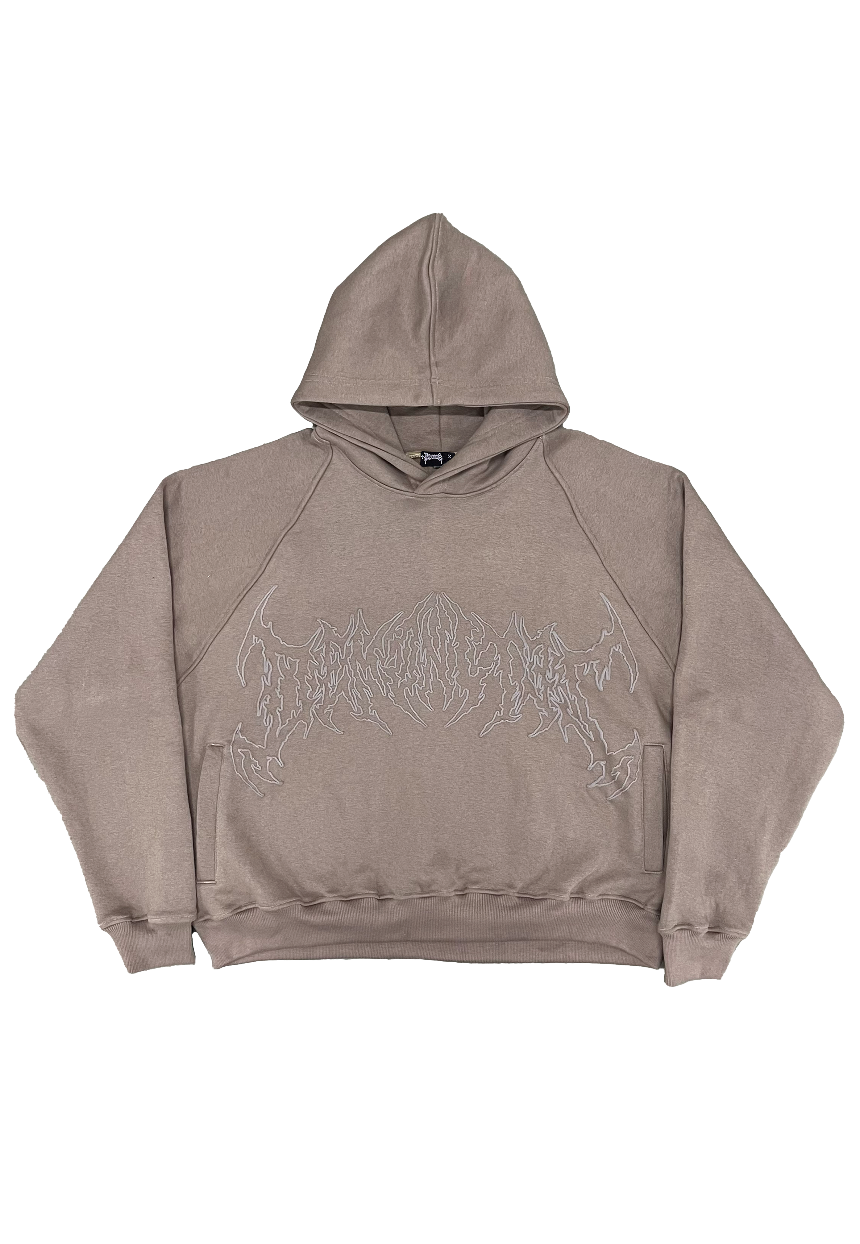 DREADED MINDS TAUPE HOODIE image 0