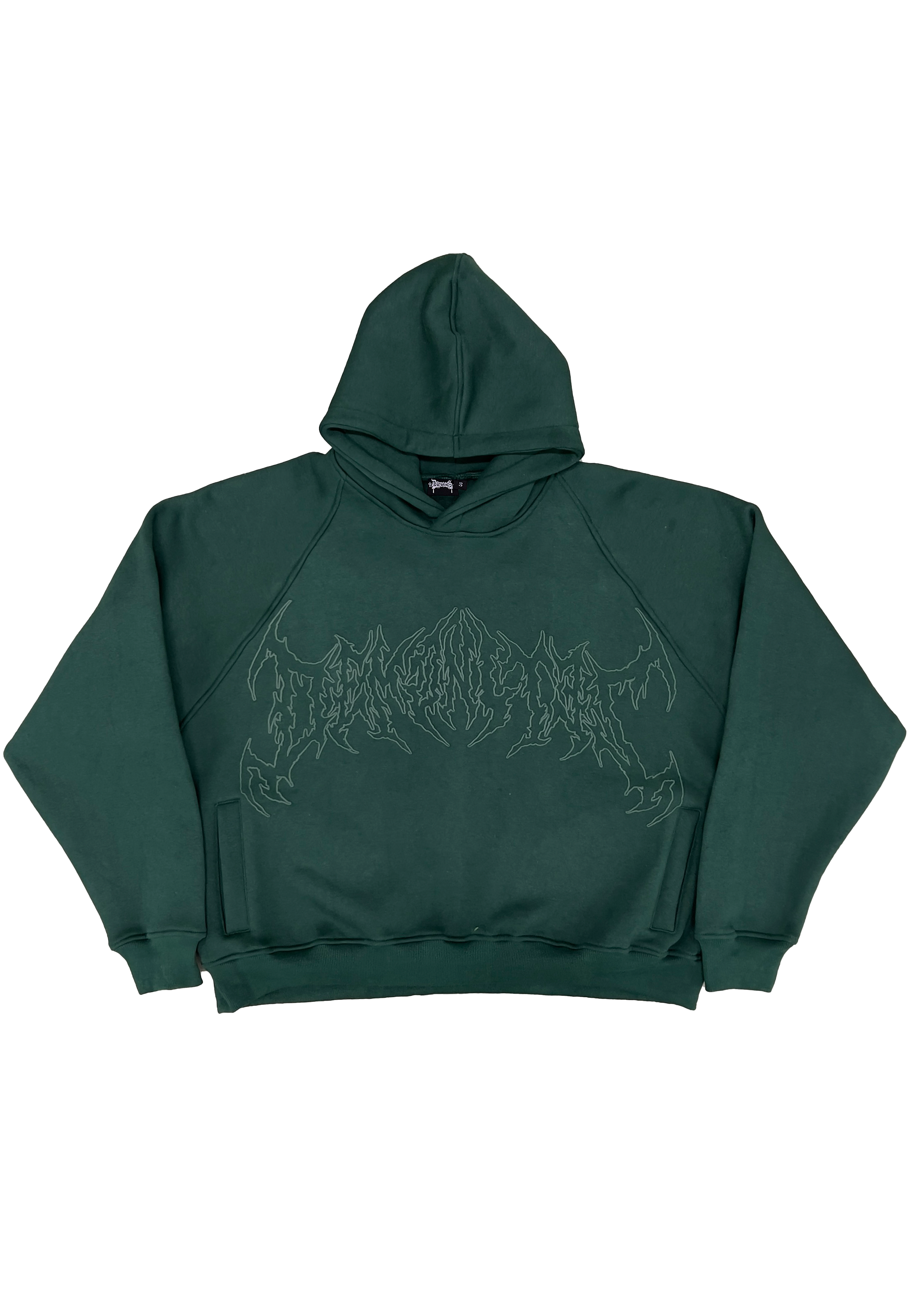 DREADED MINDS FOREST GREEN HOODIE image 0