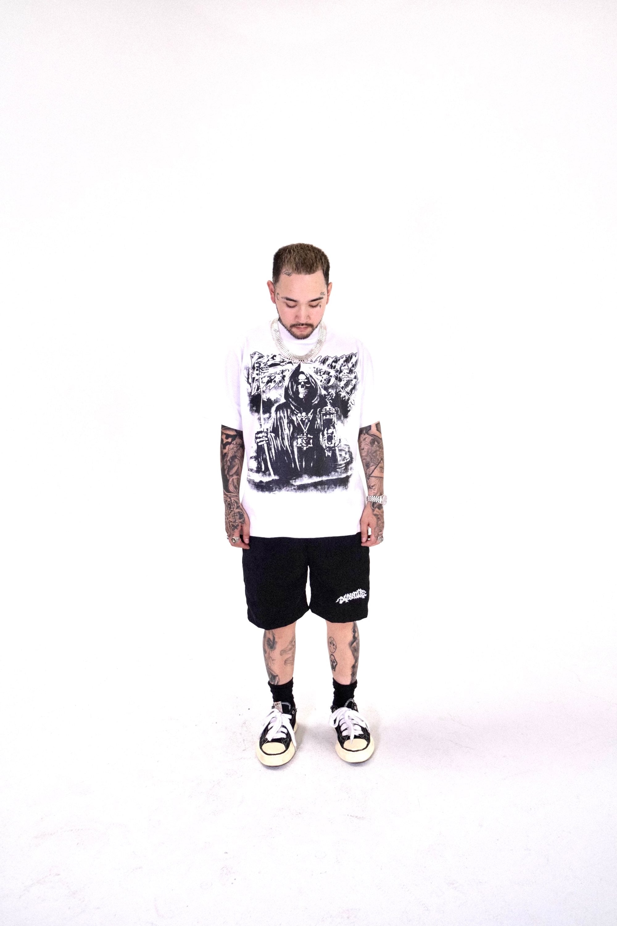 DEATH AWAITS TEE image 1