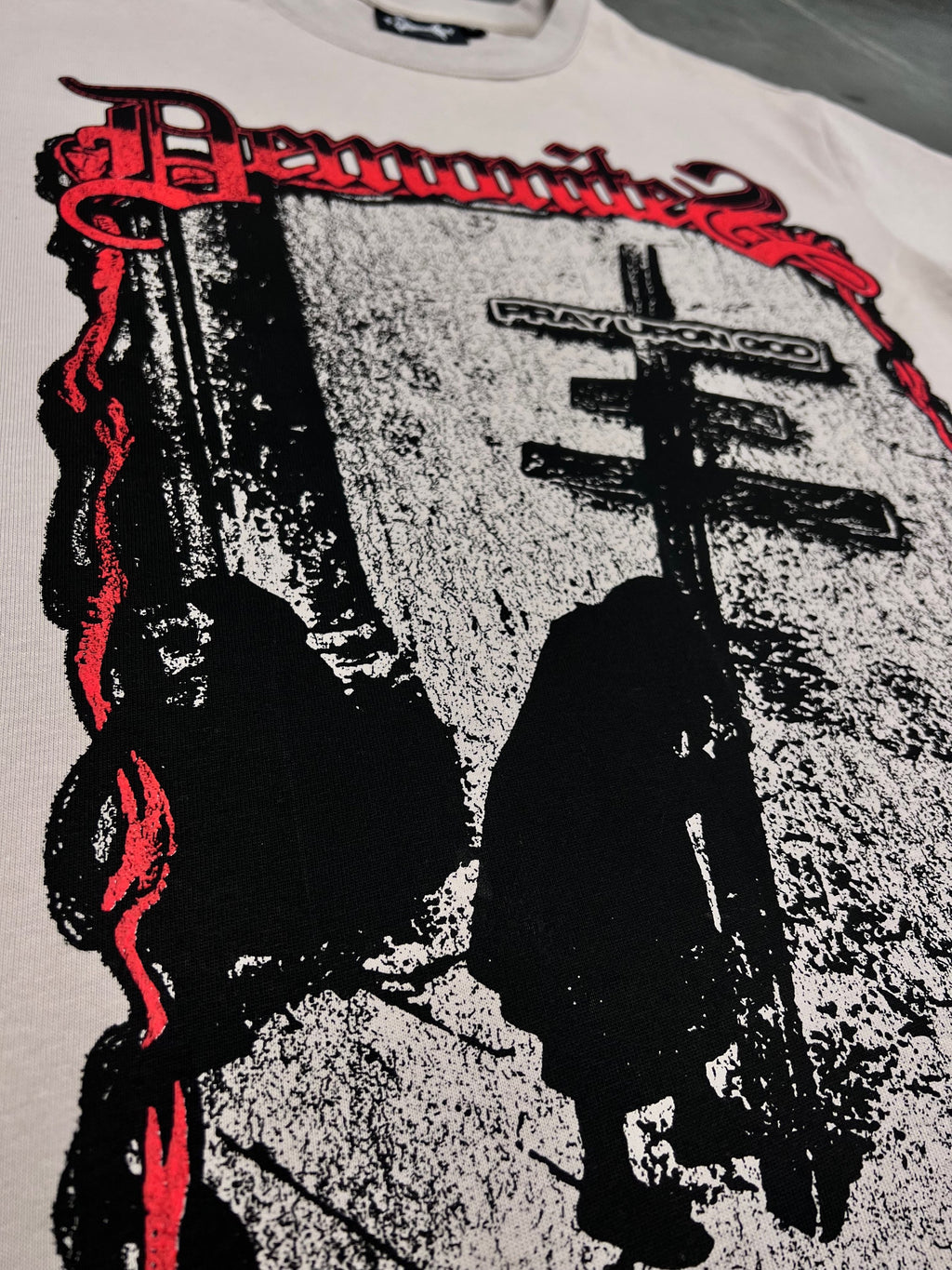 PRAY UPON GOD TEE image 1