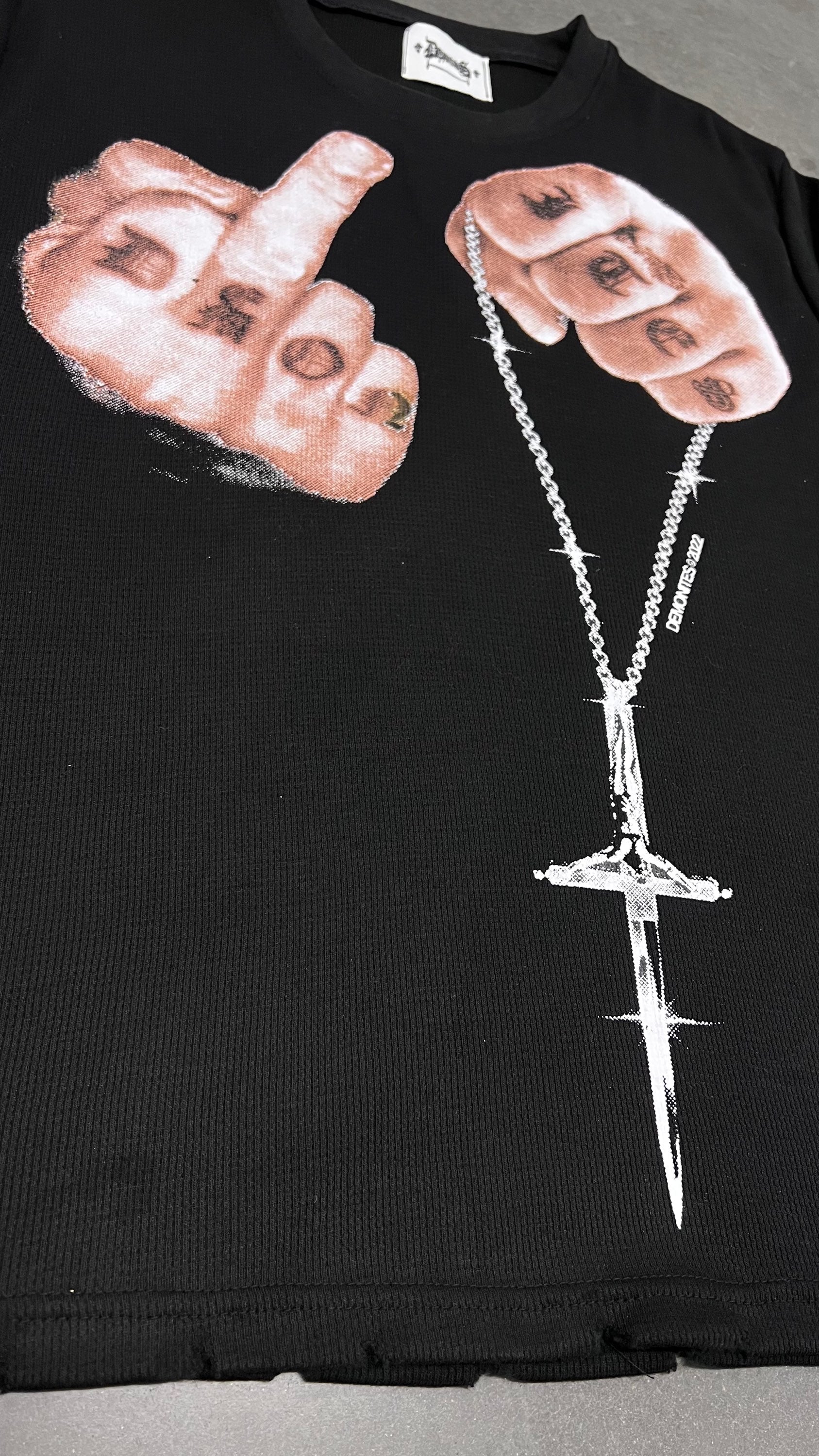 NOT YOUR SAVIOR THERMAL LONG SLEEVE image 2