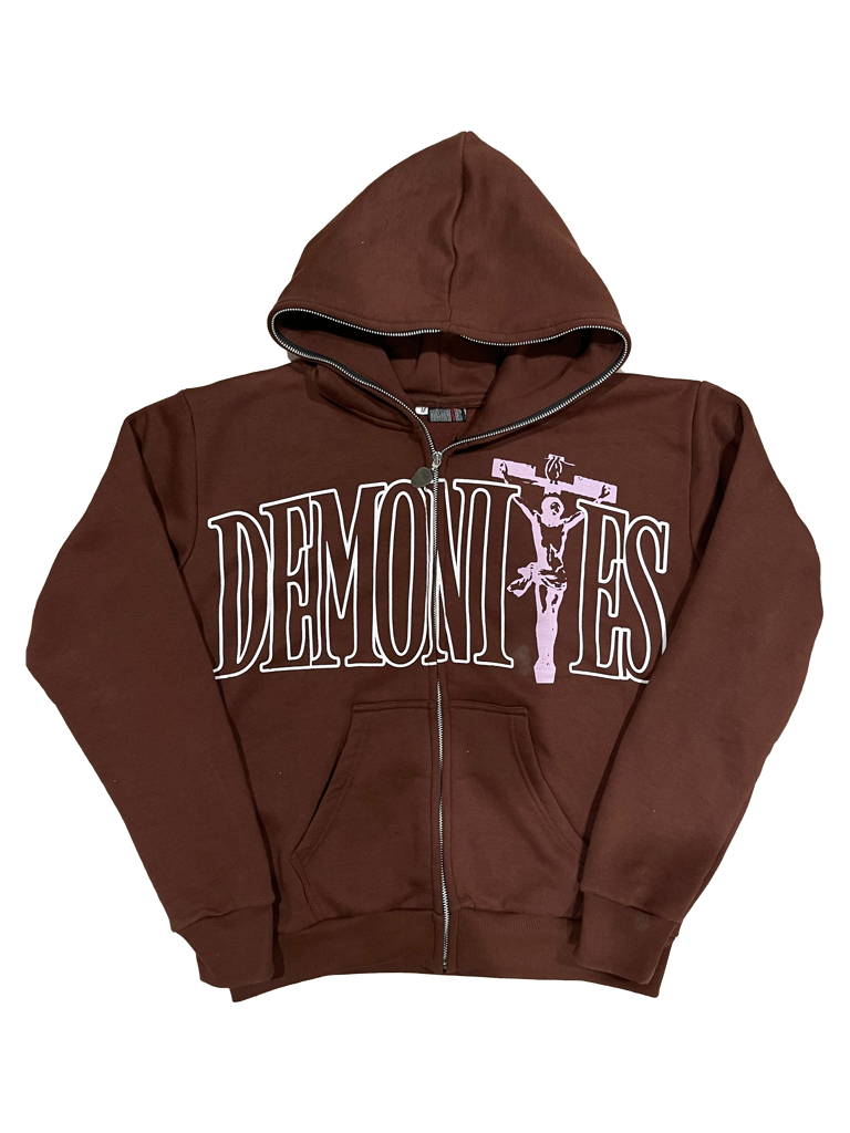 RESURRECTION DAY BROWN FULL ZIP image 0