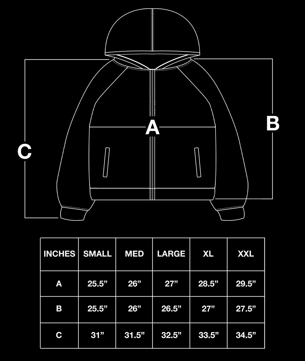 DEMONITES ESSENTIAL ZIP UP