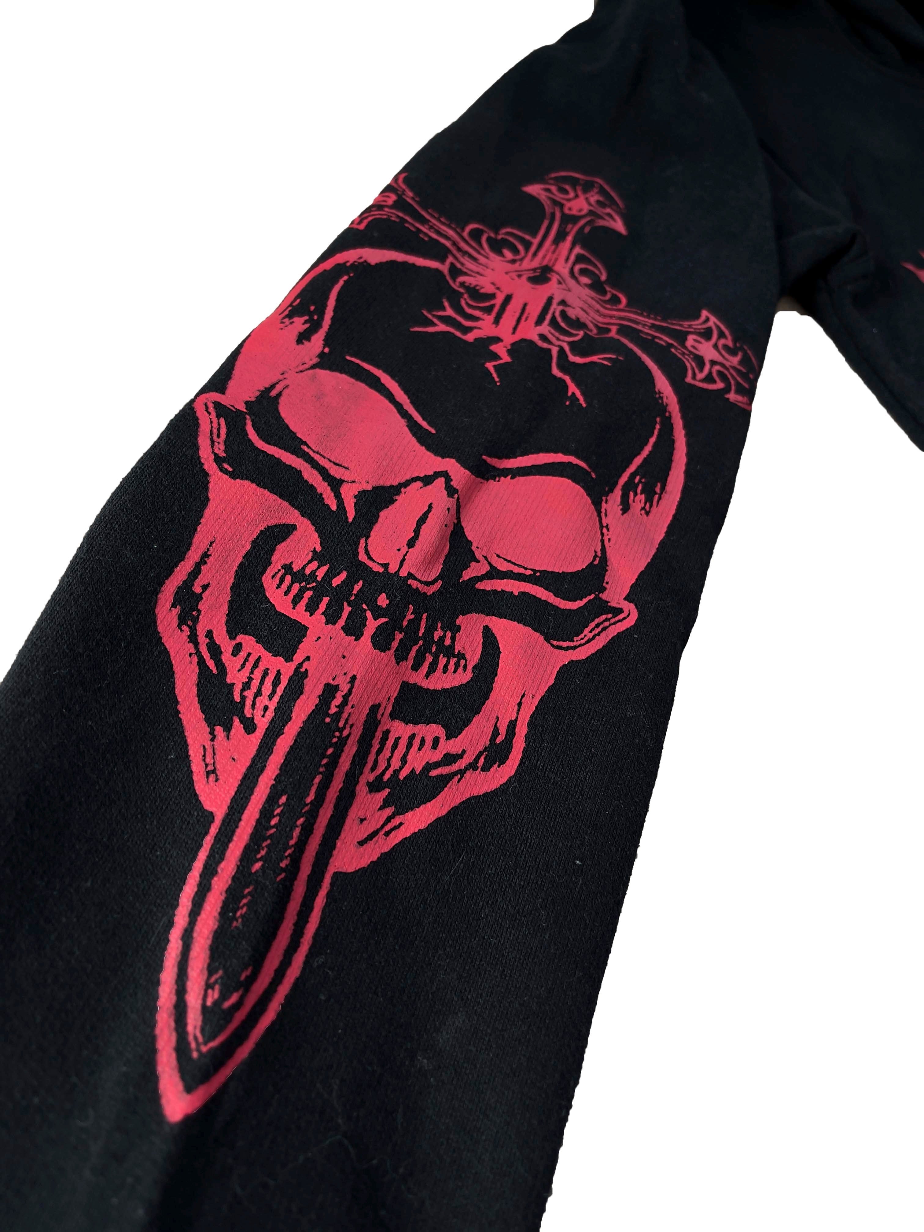 PAIN IS PLEASURE BLACK ZIP UP