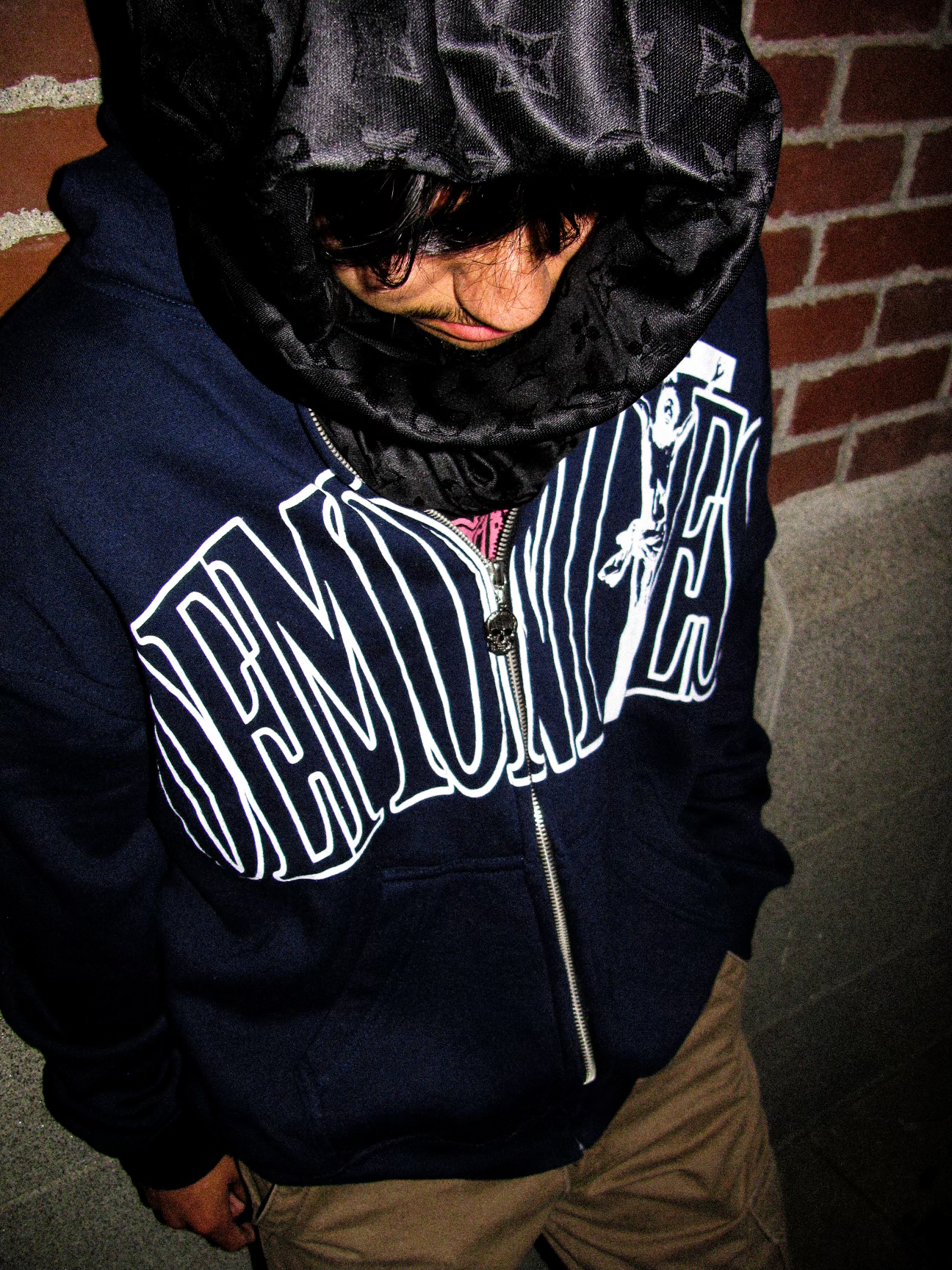 RESURRECTION DAY NAVY FULL ZIP image 1