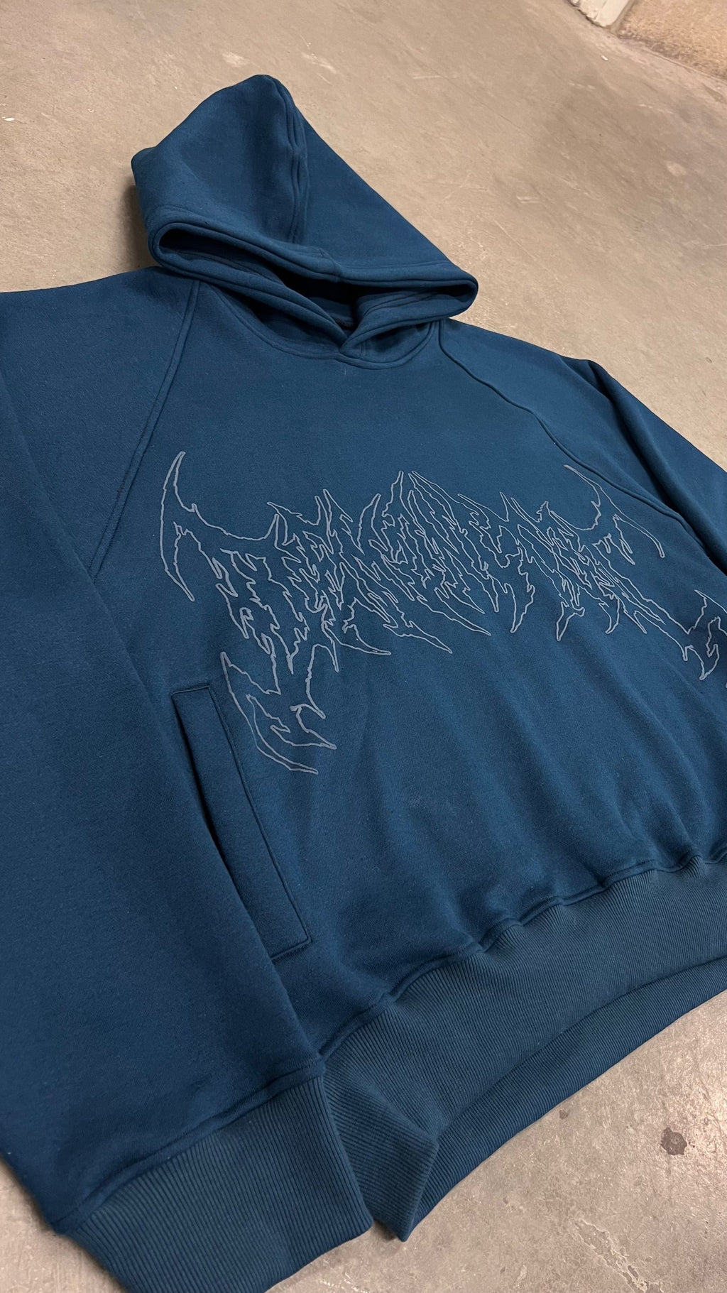 DREADED MINDS BLUE HOODIE image 1