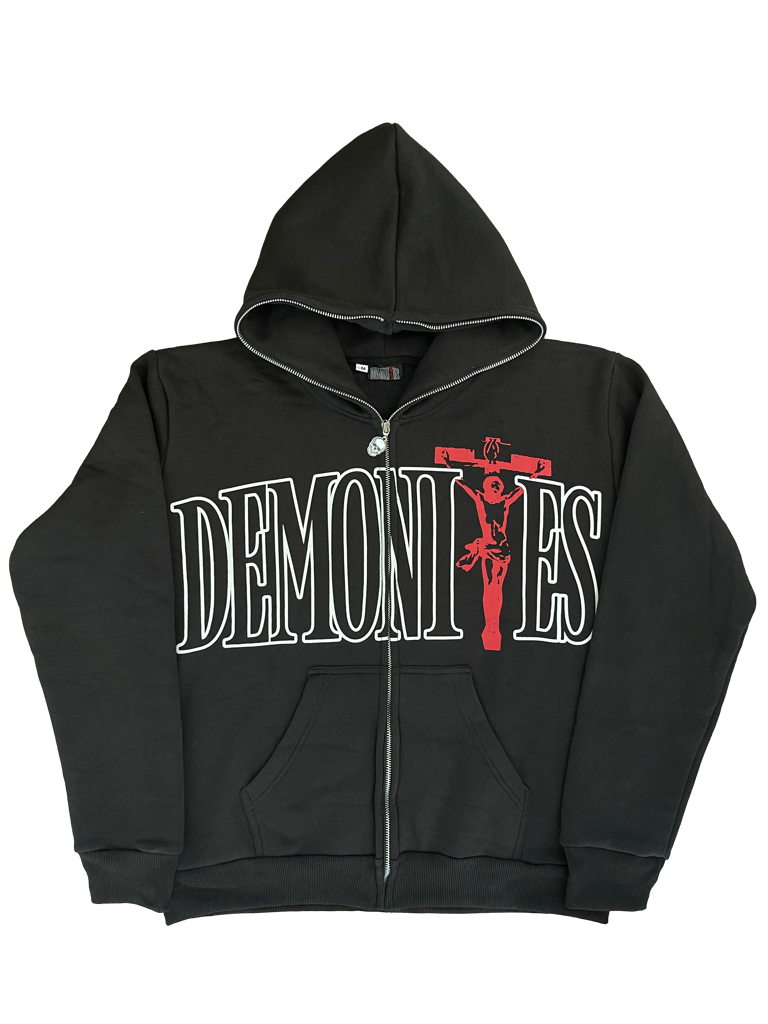 RESURRECTION DAY BLACK FULL ZIP image 0