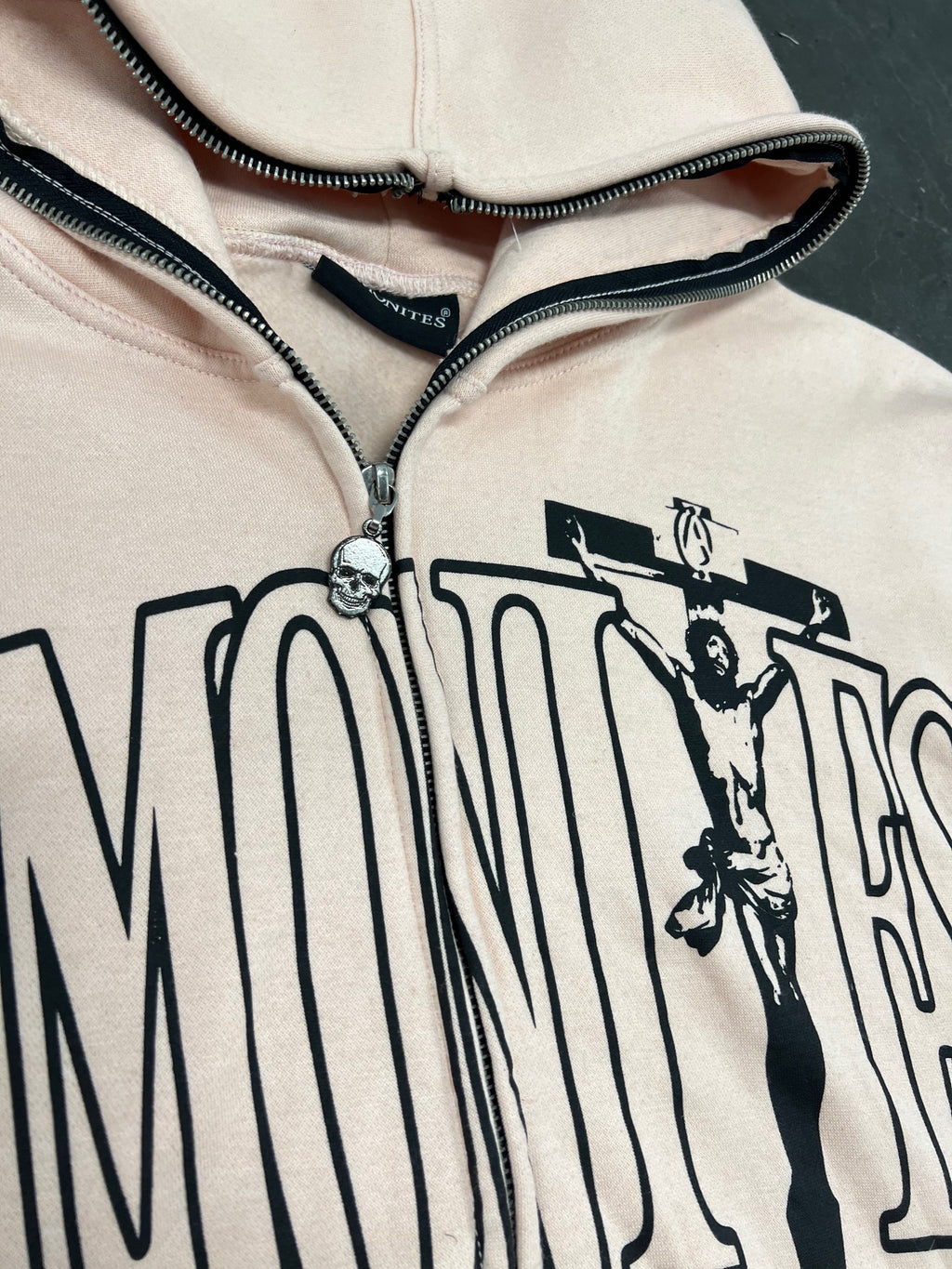 RESURRECTION DAY PEACH FULL ZIP image 1